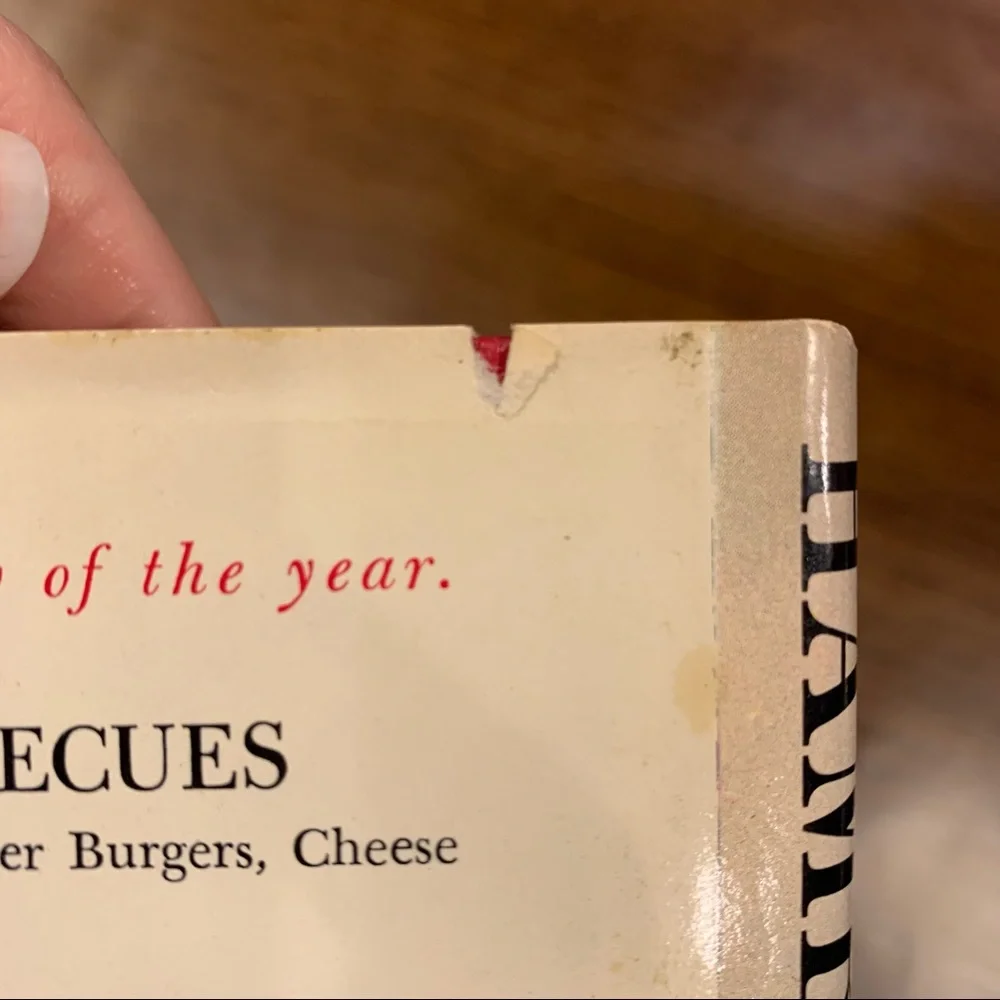 Vintage 365 Ways To Cook Hamburger // 1960s Cookbook // Hardback Cover